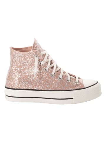 Converse Sneakers "Ctas Lift Platform Gltter" in Rosa