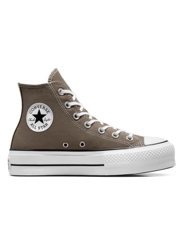 Converse Sneakers "Chuck Taylor All Star Lift Platform" in Hellbraun