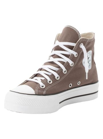 Converse Sneakers "Chuck Taylor All Star Lift Platform" in Hellbraun