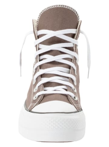 Converse Sneakers "Chuck Taylor All Star Lift Platform" in Hellbraun