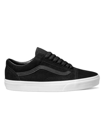 Vans Skórzane sneakersy "Old Skool" w kolorze czarnym