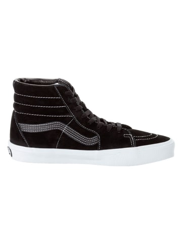 Vans Leder-Sneakers "SK8 Hi" in Schwarz