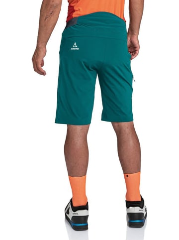 Schöffel Fahrradshorts "Mellow Trail" in Türkis