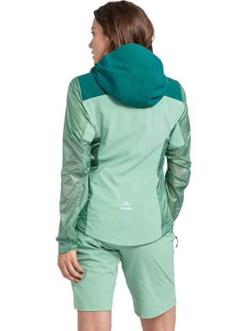 Schöffel Hybride jas "Flow Trail" groen