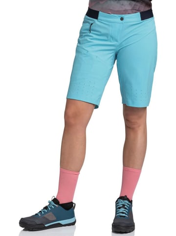 Schöffel Fahrradshorts "Mellow Trail" in Hellblau