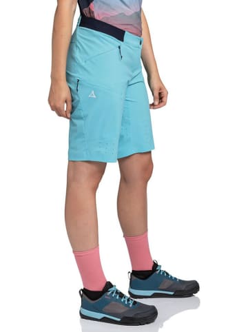Schöffel Fahrradshorts "Mellow Trail" in Hellblau
