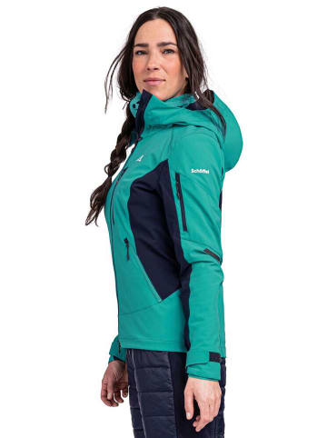 Schöffel Funktionsjacke “Rinnen L" in Türkis/ Dunkelblau