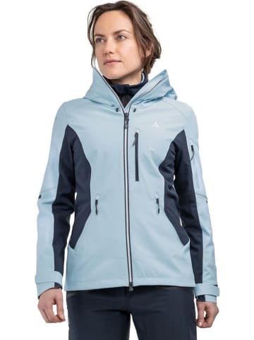 Schöffel Softshelljacke "Matrei L" in Hellblau/ Dunkelblau