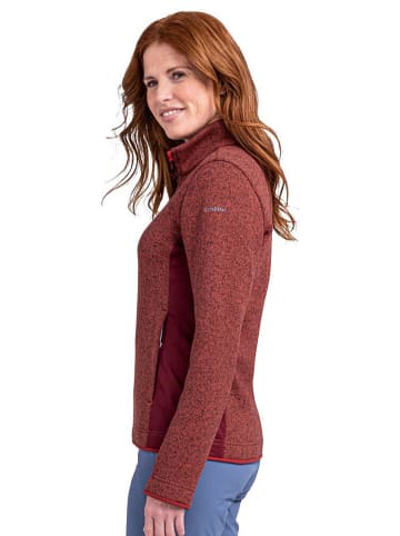 Schöffel Fleece vest "Oberau" rood