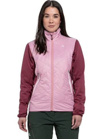 Schöffel Hybridjacke "Style Cascata" in Rosa/ Rot