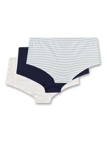 Sanetta 3-delige set: slips zwart/wit