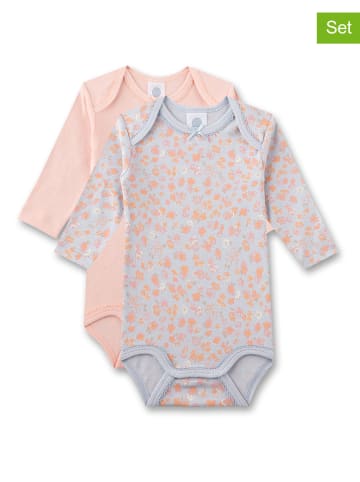 Sanetta 2er-Set: Bodys in Rosa/ Hellblau