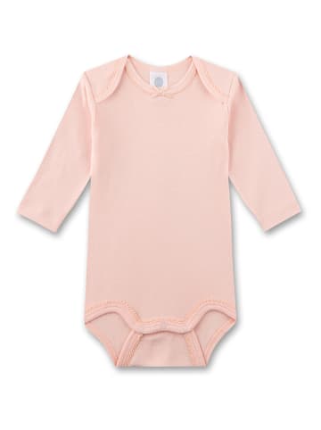 Sanetta 2-delige set: rompers lichtroze/lichtblauw