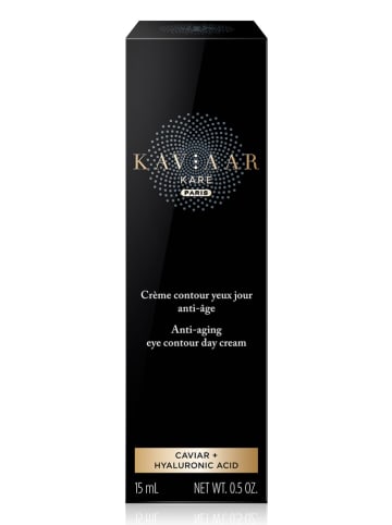 KAVIAAR KARE Augen-Tagescreme "anti-âge", 15 ml