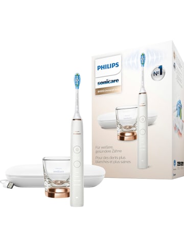 PHILIPS sonicare Schallzahnbürste "DiamondClean 9000" in Creme