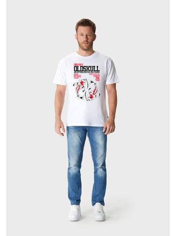 OLDSKULL Shirt in Weiß