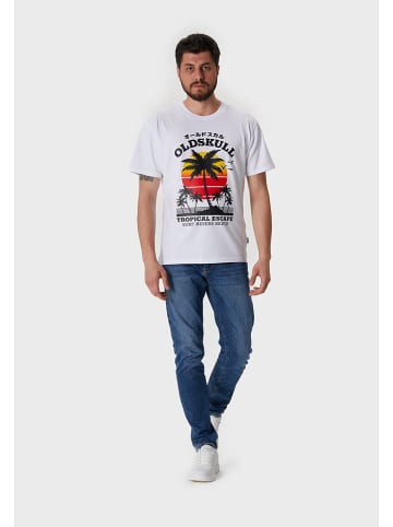 OLDSKULL Shirt in Weiß