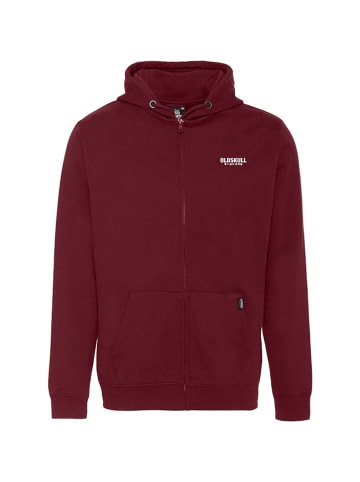 OLDSKULL Sweatjacke in Bordeaux
