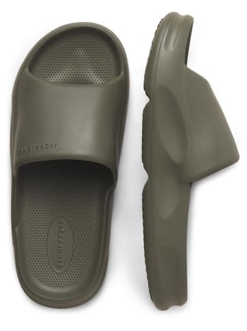 Jack & Jones Pantoletten in Khaki