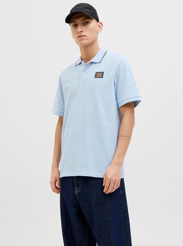 Jack & Jones Poloshirt in Hellblau