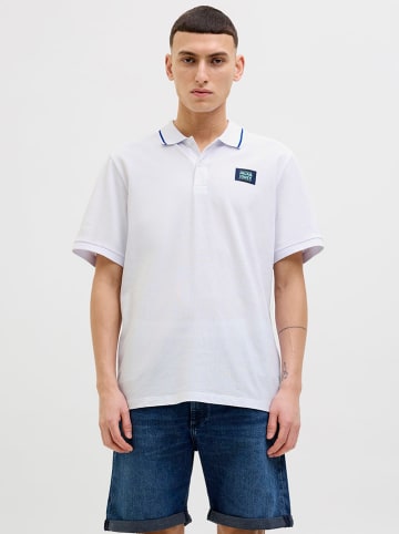 Jack & Jones Koszulka polo w kolorze białym