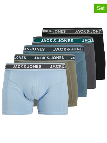 Jack & Jones 5er-Set: Boxershorts in Bunt
