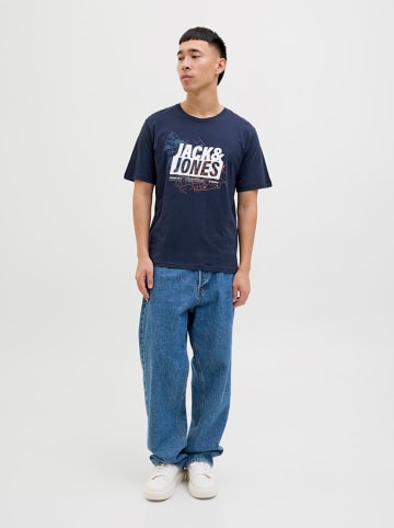 Jack & Jones Koszulka w kolorze granatowym