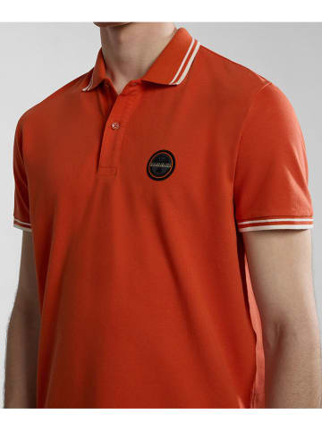 Napapijri Poloshirt "Macas" in Orange
