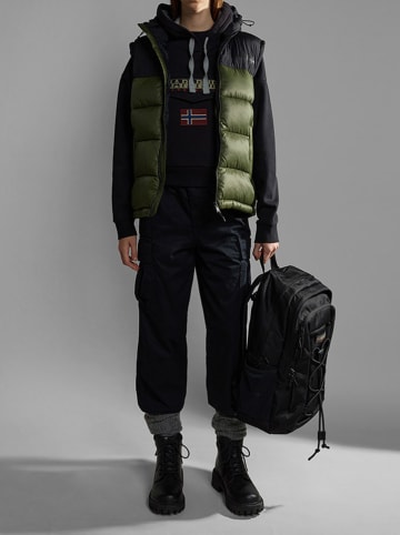 Napapijri Hoodie "Burgee" in Schwarz