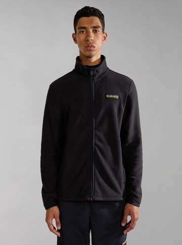 Napapijri Fleecejacke "Iaato" in Schwarz