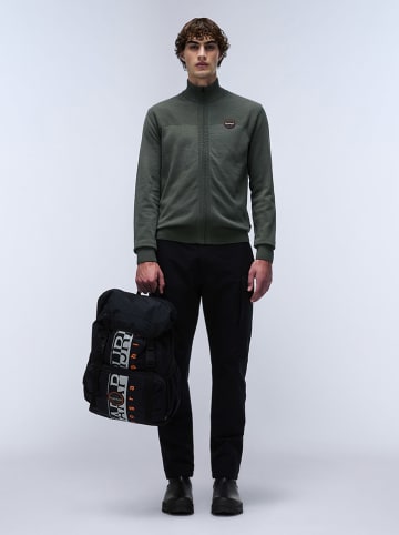 Napapijri Sweatjacke "Derri" in Khaki