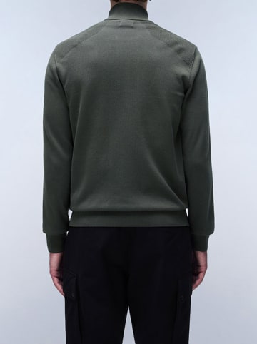 Napapijri Sweatjacke "Derri" in Khaki