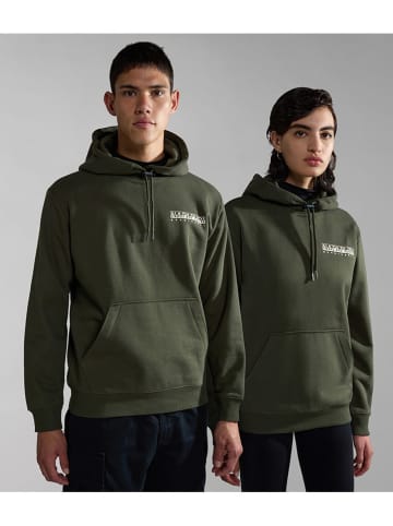 Napapijri Hoodie "Telemark" in Khaki