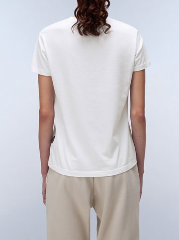 Napapijri Shirt "Box Logo" in Weiß
