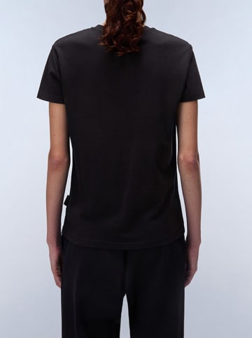 Napapijri Shirt "Box Logo" in Schwarz
