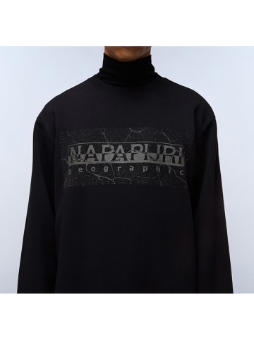 Napapijri Sweatshirt "Albula" in Schwarz