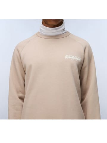Napapijri Bluza "Rollin" w kolorze beżowym