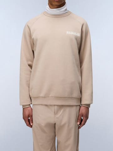 Napapijri Sweatshirt "Rollin" in Beige