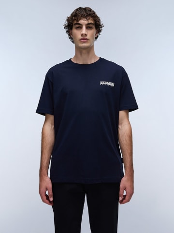 Napapijri Shirt "Linth" in Dunkelblau