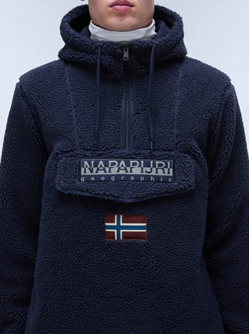 Napapijri Hoodie "Burgee" donkerblauw