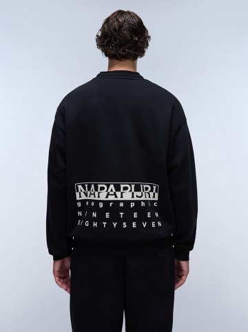 Napapijri Sweatshirt "Premium" in Schwarz