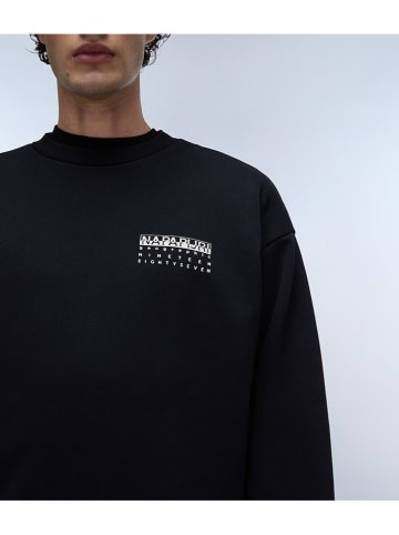 Napapijri Sweatshirt "Premium" in Schwarz