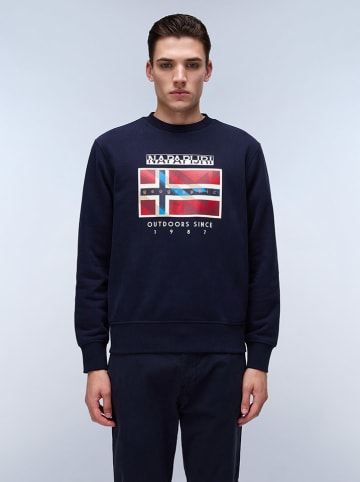 Napapijri Sweatshirt "Dorees" in Dunkelblau