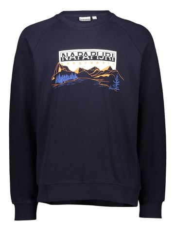 Napapijri Sweatshirt in Dunkelblau