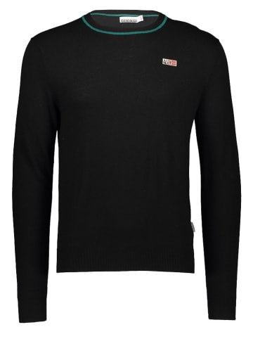 Napapijri Sweter w kolorze czarnym