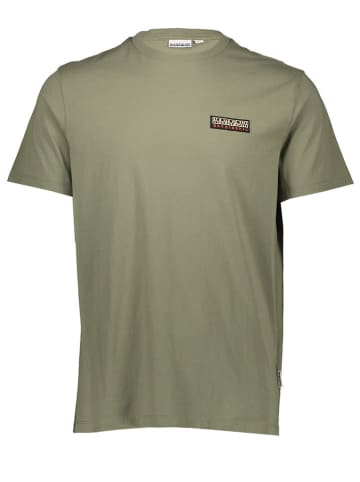Napapijri Koszulka w kolorze khaki