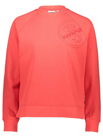 Napapijri Sweatshirt in Rot