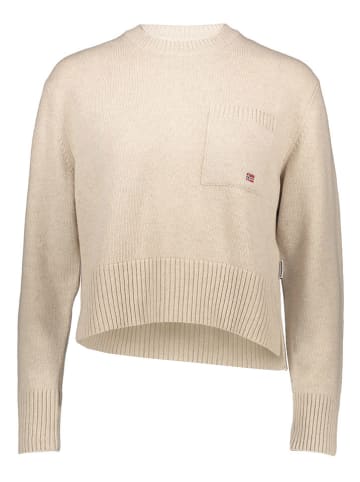 Napapijri Pullover in Beige