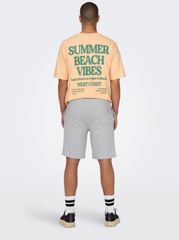 ONLY & SONS Sweatshorts "Neil" in Grau
