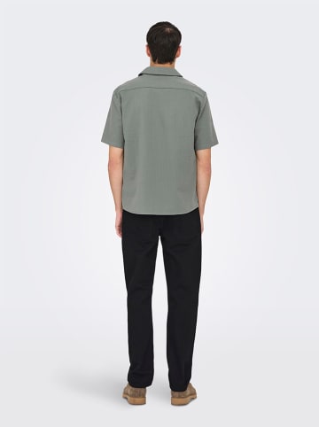ONLY & SONS Blouse "Eye resort" groen